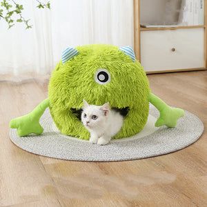 The Ultimate Comfort for Your Pet: Fluffy Round Pet Beds