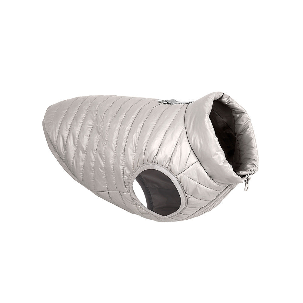 Keep Your Furry Friend Warm This Winter with Our Pet Nylon Zipper Jacket