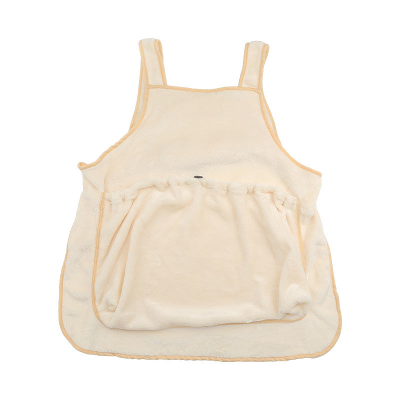 Discover the Ultimate Comfort with Our Plush Pet Carrier Apron
