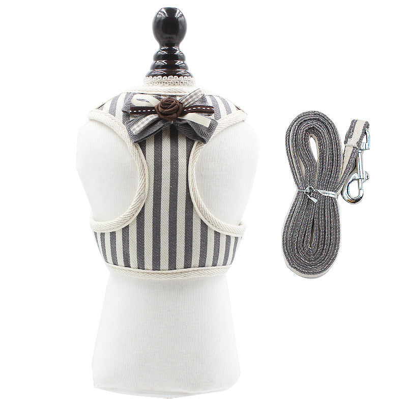 Elevate Your Pet's Style with Our Pet Chest Strap Leash Vest