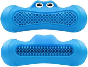 Unleash Joy with the Vocal Pet Rugby Rubber Chew Toy