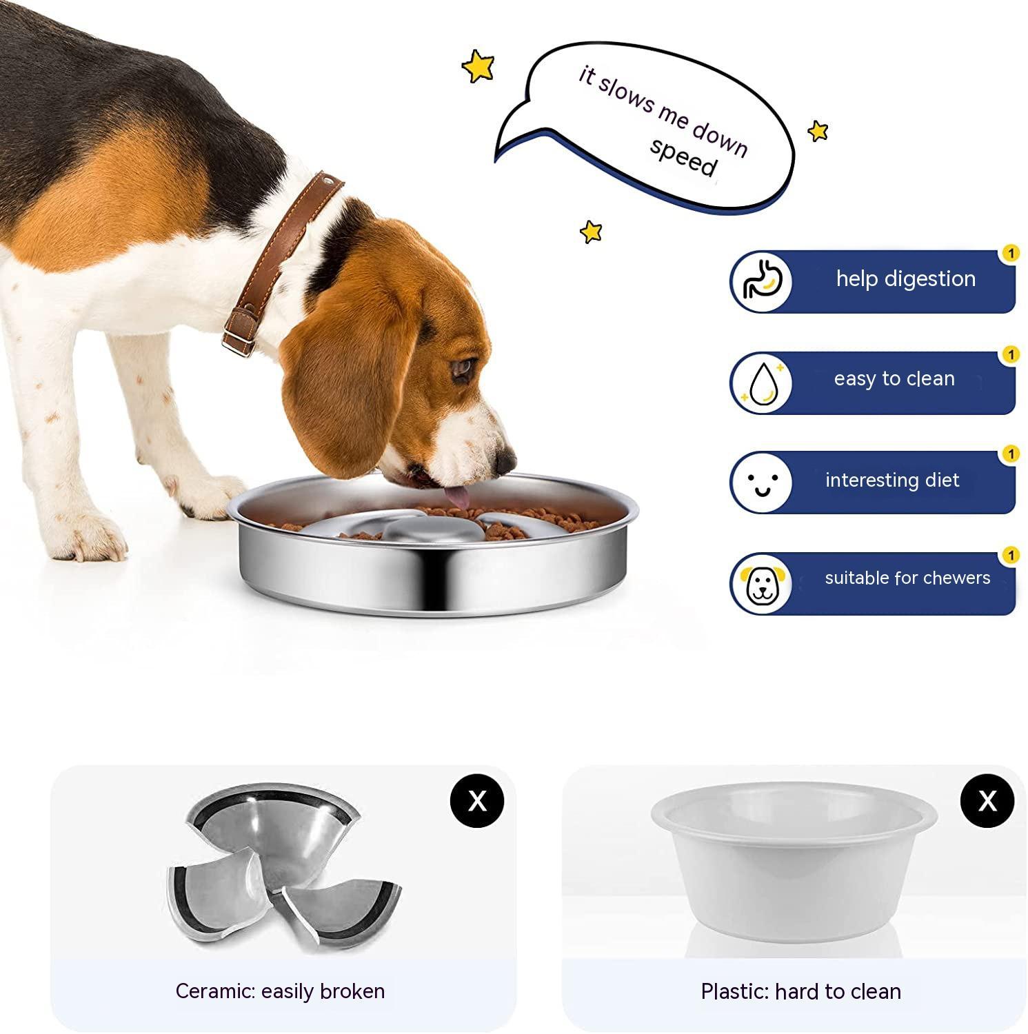 Enhance Your Pet's Mealtime with Our Slow Feeding Bowl