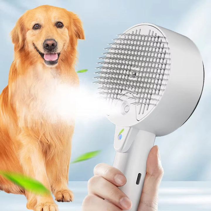 The Ultimate Grooming Experience with the Steamy Brush Steam Brush Electric Sprayer